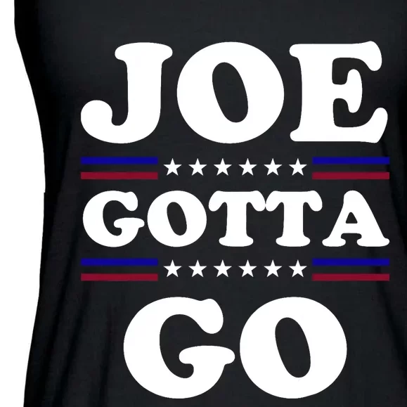 Joe Gotta Go Anti Biden Pro American Patriotic Ladies Essential Flowy Tank