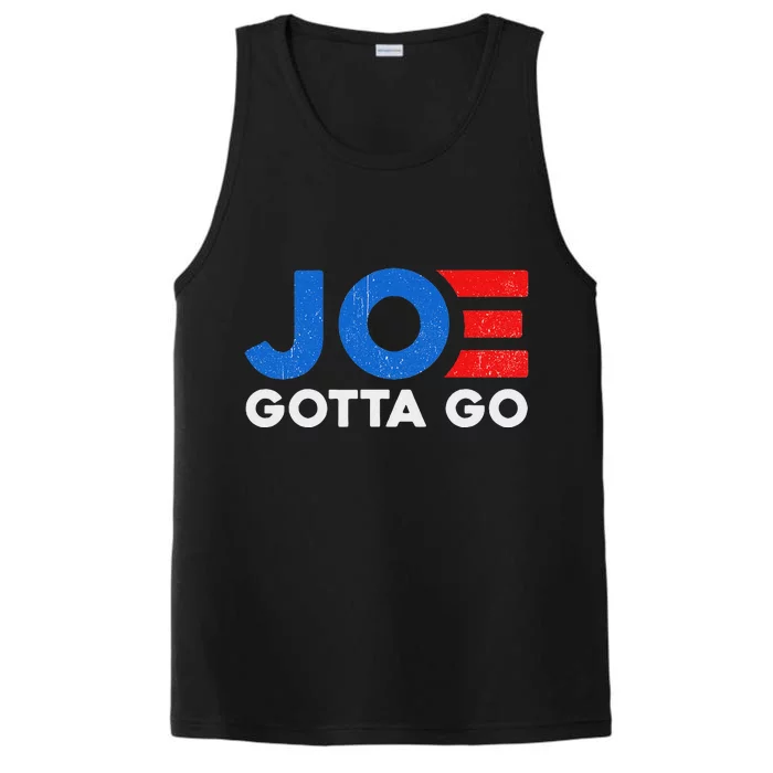 Joe Gotta Go Save America Vote 2024 Performance Tank