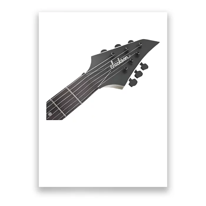 Jackson Guitar Head Classic Poster