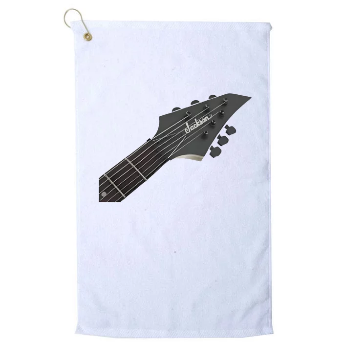 Jackson Guitar Head Classic Platinum Collection Golf Towel