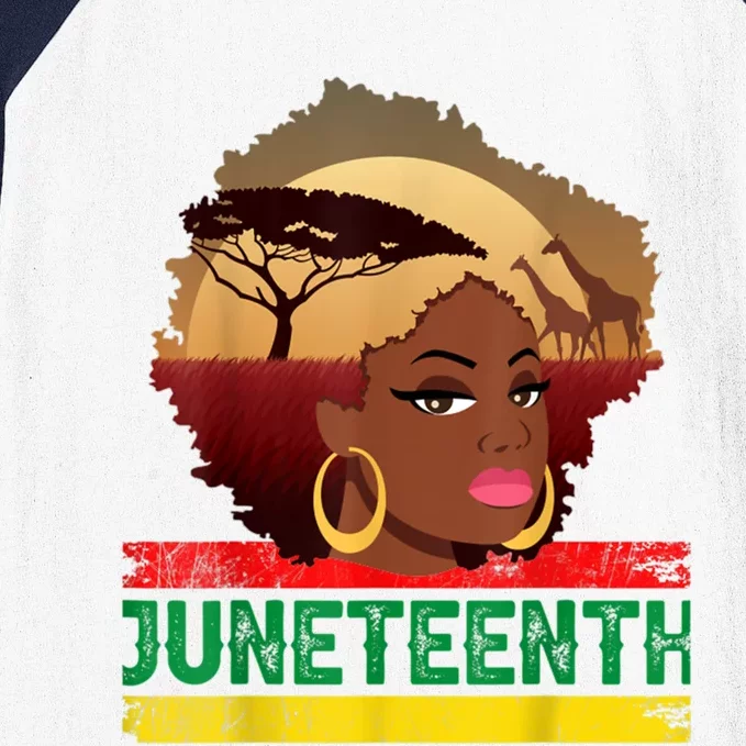 Juneteenth Gift Juneteenth June 19th 1865 Freedom Gift Baseball Sleeve Shirt