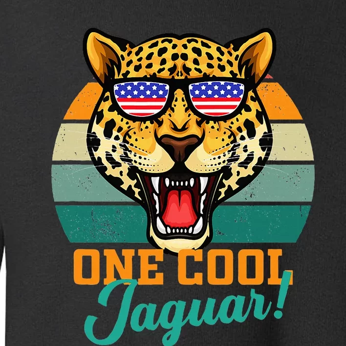 Jaguar Gifts Jaguars Usa Flag Toddler Sweatshirt