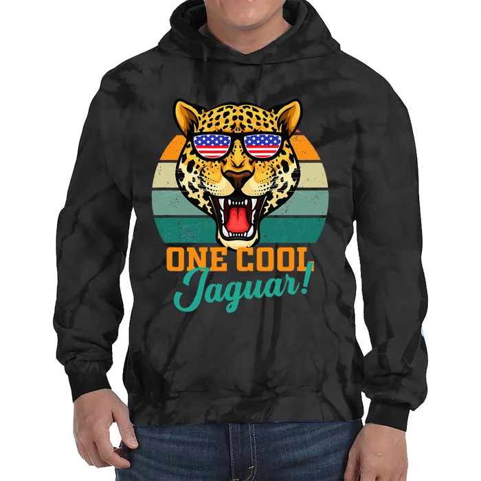 Jaguar Gifts Jaguars Usa Flag Tie Dye Hoodie