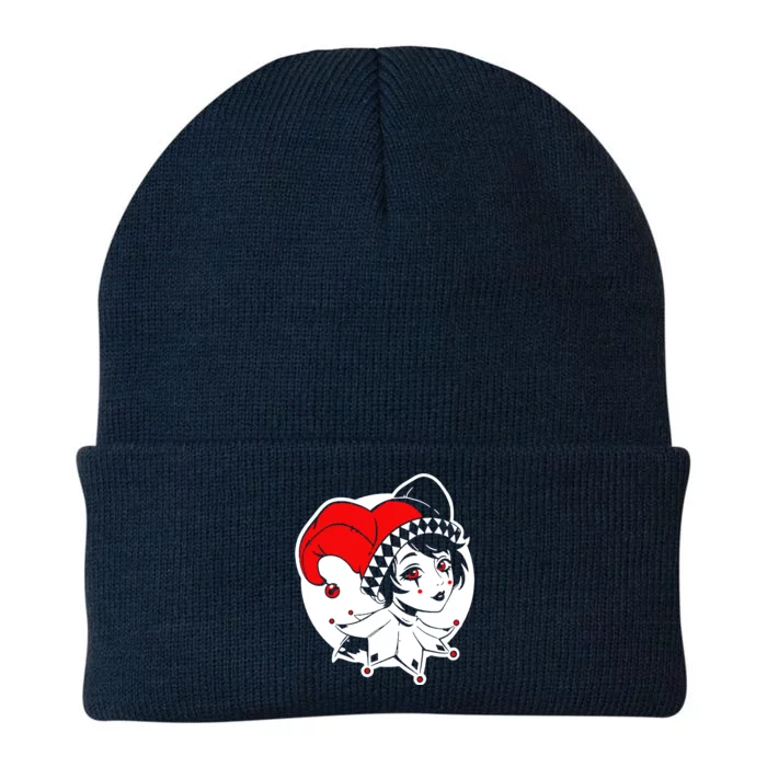 Joker Girl Knit Cap Winter Beanie