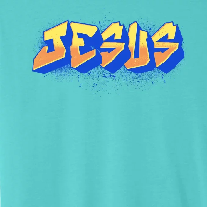 Jesus Graffiti Logo ChromaSoft Performance T-Shirt