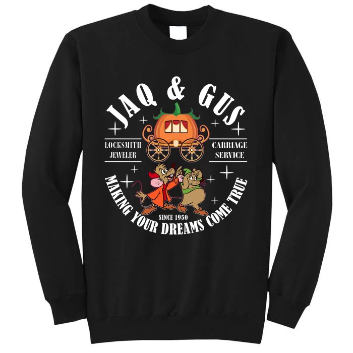 Jaq & Gus Mouse Carriage Service Making Your Dream Comes True Sweatshirt