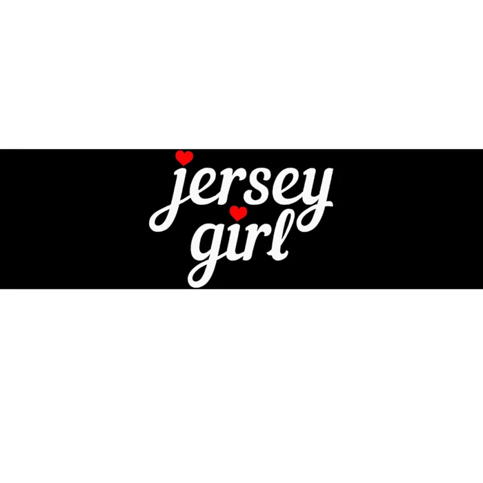 Jersey Girl New Jersey Heart Funny Cute New Jersey Pride Bumper Sticker