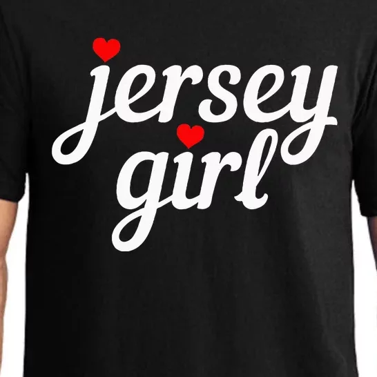 Jersey Girl New Jersey Heart Pajama Set