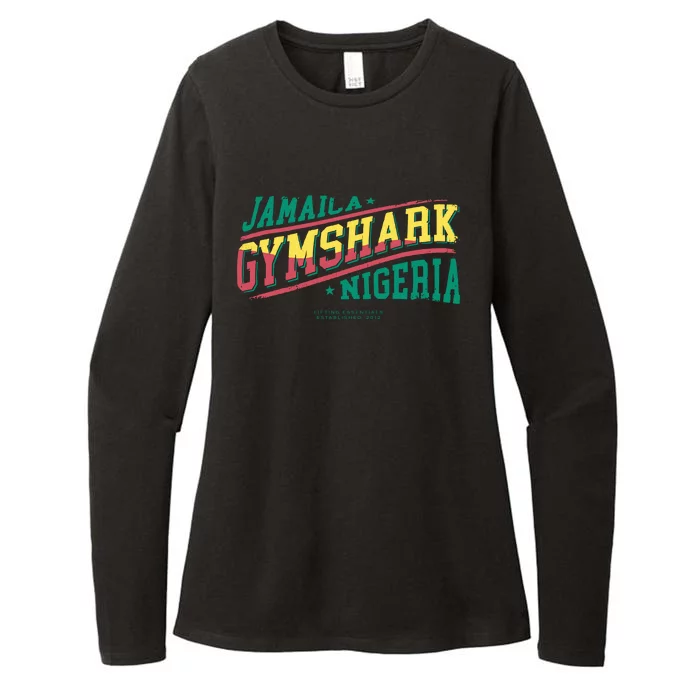 Jamaica Gymshark Nigeria Indiyah And Dami X Graphic Womens CVC Long Sleeve Shirt