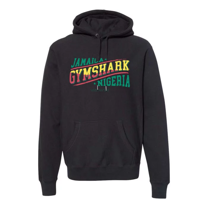 Jamaica Gymshark Nigeria Indiyah And Dami X Graphic Premium Hoodie