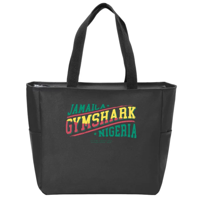 Jamaica Gymshark Nigeria Indiyah And Dami X Graphic Zip Tote Bag