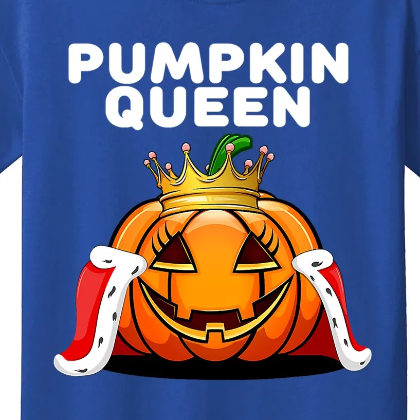 Jackolantern Gift Pumpkin Costume Halloween Pumpkin Queen Gift Kids T-Shirt