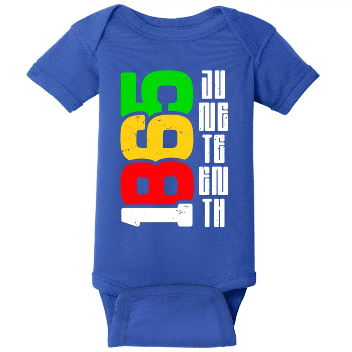 Juneteenth Gamer Pause My Game To Celebrate Juneteenth Funny Gift Baby Bodysuit