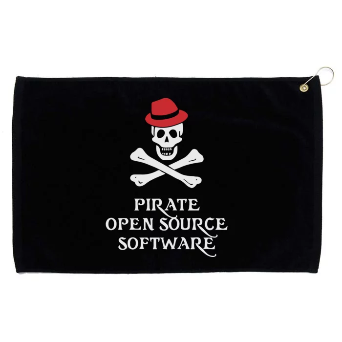 Jeff Geerling Pirate Open Source Software Grommeted Golf Towel