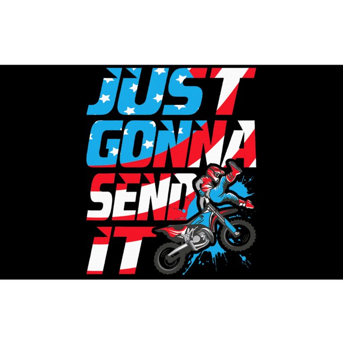 Just Gonna Send It Dirt Bike Mx Biker Rider Motocross Bumper Sticker