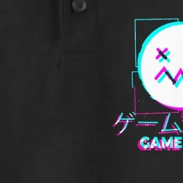 Japanese Glitch Sad Anime Girl Boy Game Over Aesthetic Dry Zone Grid Performance Polo