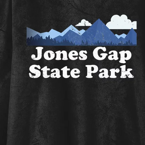 Jones Gap State Park South Carolina Greenville Sc Hooded Wearable Blanket