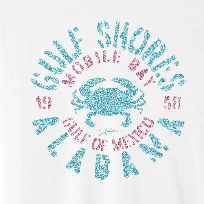 JCombs Gulf Shores AL With Blue Crab ChromaSoft Performance T-Shirt