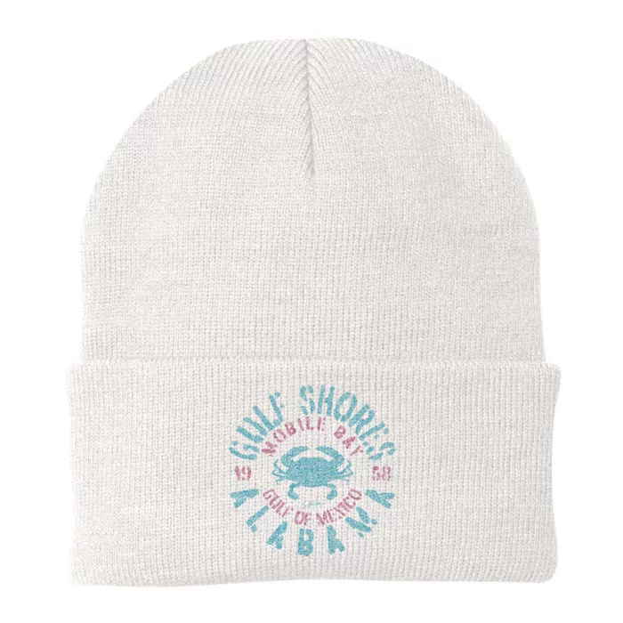 JCombs Gulf Shores AL With Blue Crab Knit Cap Winter Beanie