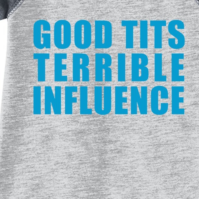 Jpgghowell Good Tits And Terrible Iuence Infant Baby Jersey Bodysuit