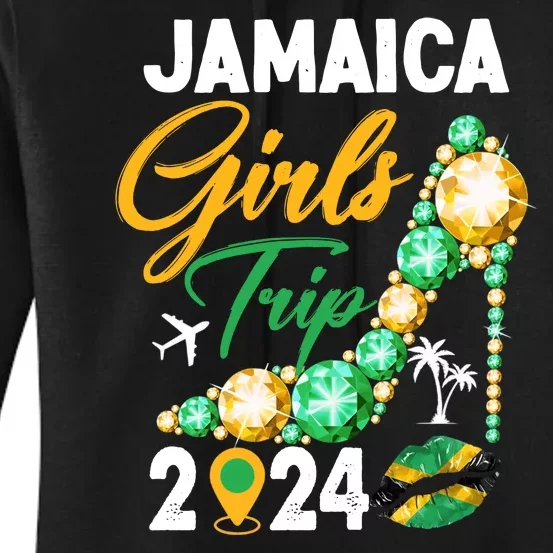 Jamaica Girls Trip 2024 Women's Pullover Hoodie