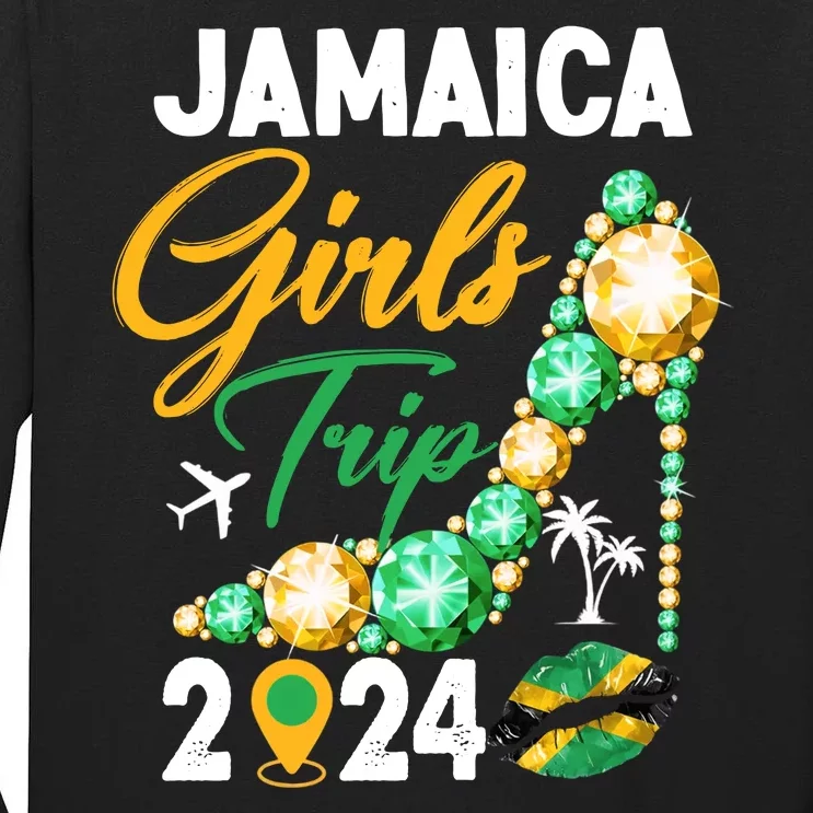 Jamaica Girls Trip 2024 Tall Long Sleeve T-Shirt