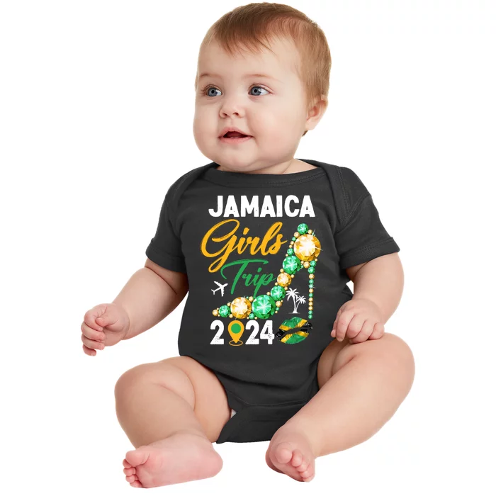 Jamaica Girls Trip 2024 Baby Bodysuit