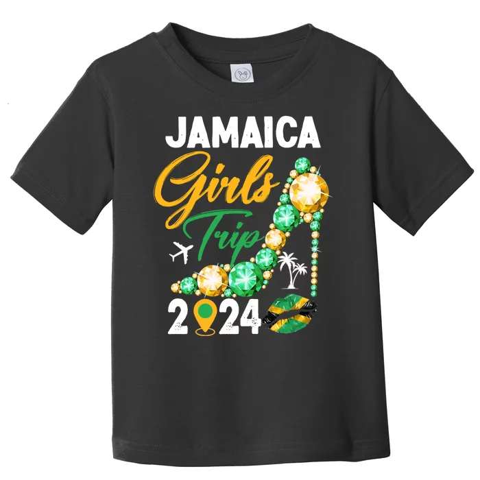 Jamaica Girls Trip 2024 Toddler T-Shirt