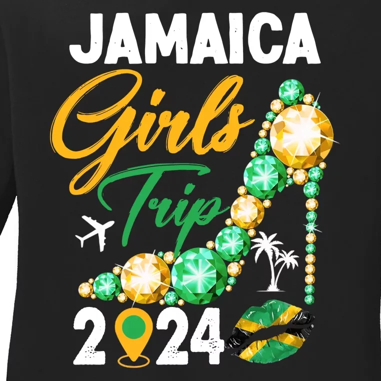 Jamaica Girls Trip 2024 Ladies Long Sleeve Shirt