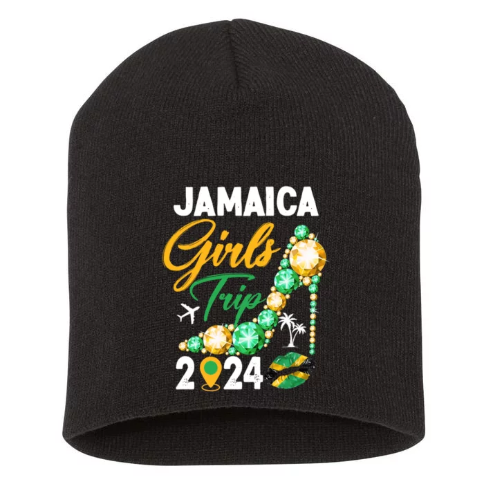 Jamaica Girls Trip 2024 Short Acrylic Beanie