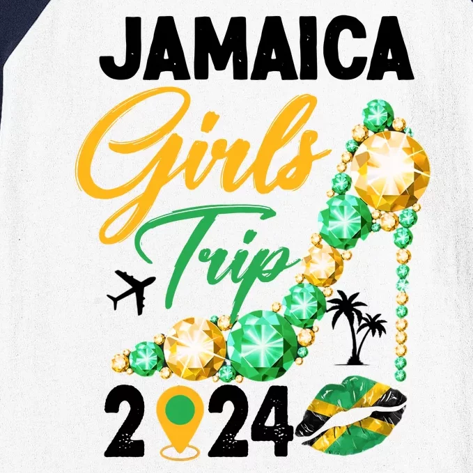 Jamaica Girls Trip 2024 Baseball Sleeve Shirt