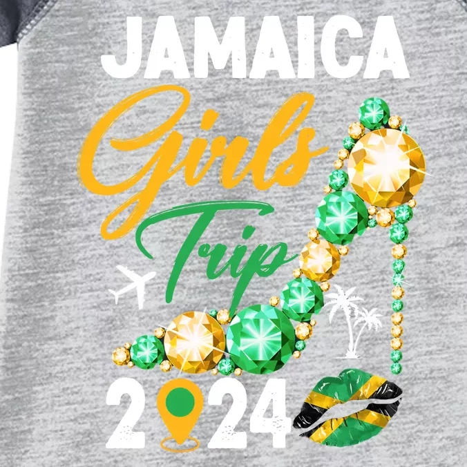 Jamaica Girls Trip 2024 Infant Baby Jersey Bodysuit