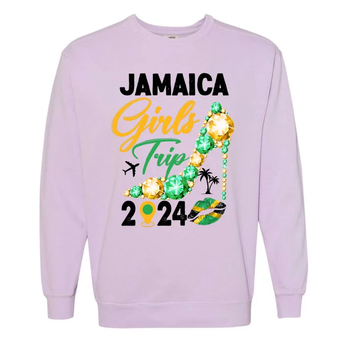 Jamaica Girls Trip 2024 Garment-Dyed Sweatshirt