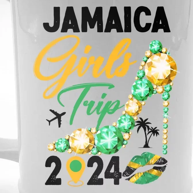 Jamaica Girls Trip 2024 Front & Back Beer Stein