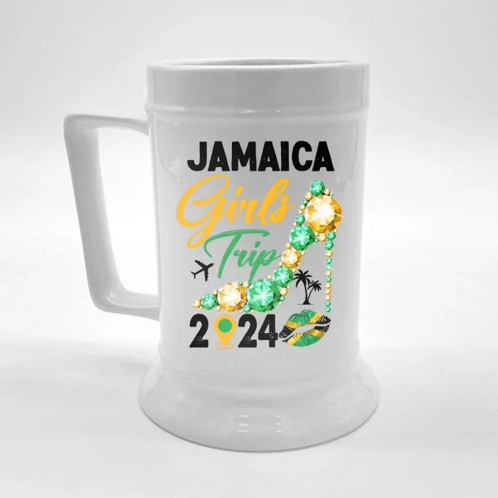 Jamaica Girls Trip 2024 Front & Back Beer Stein