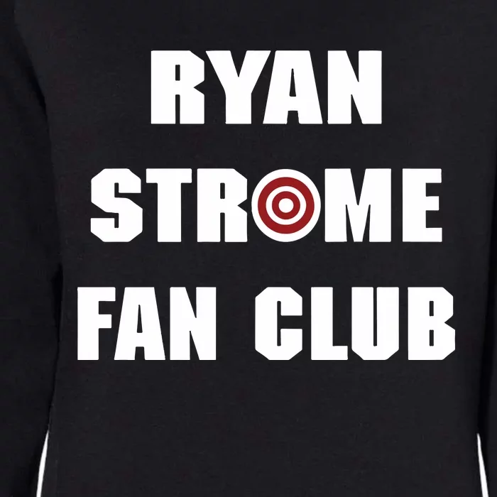 John Gibson Wearing Ryan Strome Fan Club Womens California Wash Sweatshirt