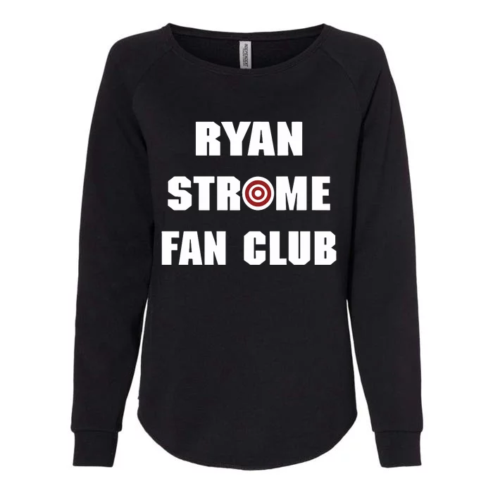 John Gibson Wearing Ryan Strome Fan Club Womens California Wash Sweatshirt