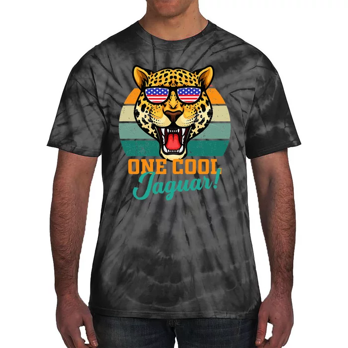 Jaguar Gifts Women Children Jaguars Tie-Dye T-Shirt