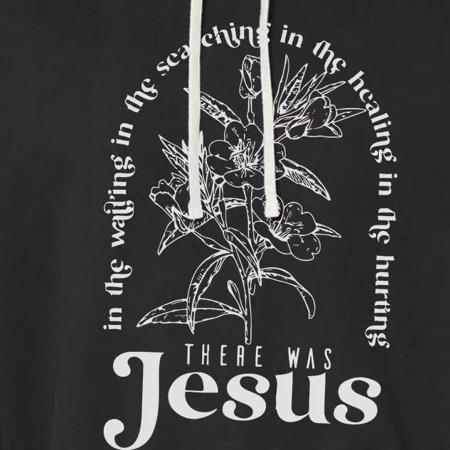 Jesus Hoodie Aesthetic Christian Garment-Dyed Fleece Hoodie