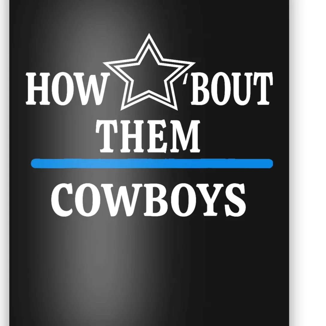 Jimmie How Bout Them Cowboy Poster