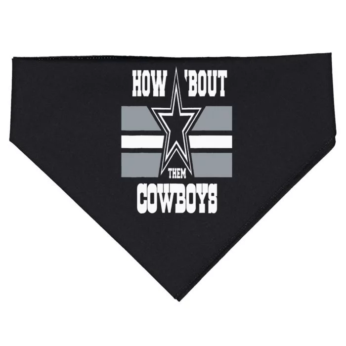 Jimmie How Bout Them Cowboy USA-Made Doggie Bandana