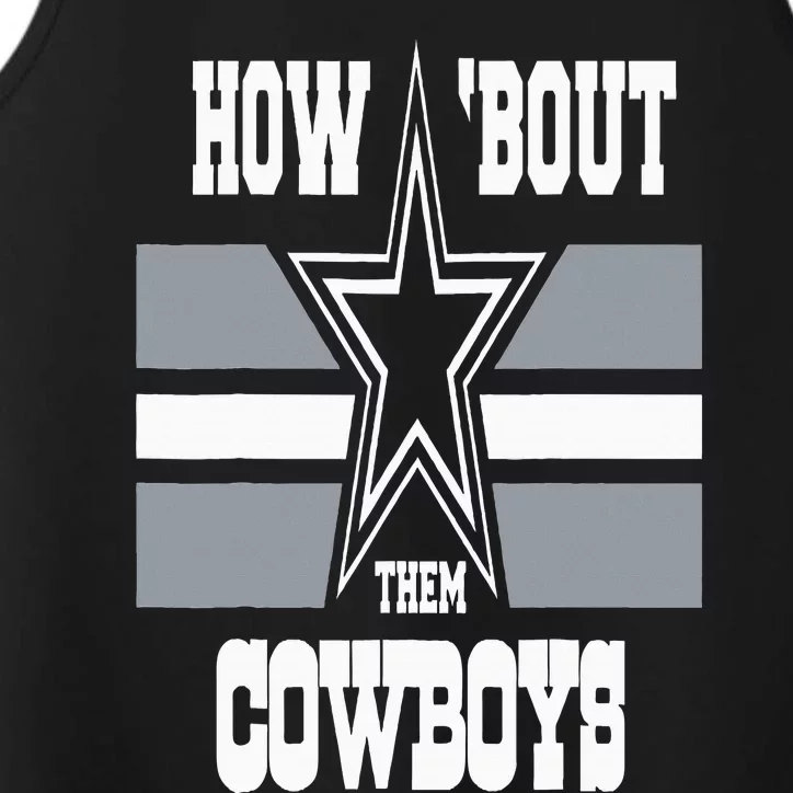 Jimmie How Bout Them Cowboy Performance Tank