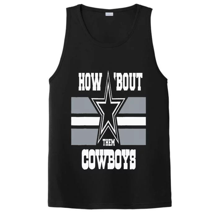 Jimmie How Bout Them Cowboy Performance Tank