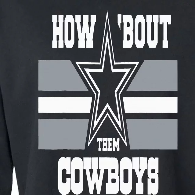 Jimmie How Bout Them Cowboy Cropped Pullover Crew