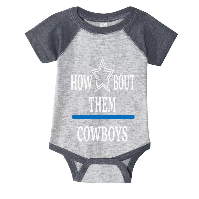 Jimmie How Bout Them Cowboy Infant Baby Jersey Bodysuit