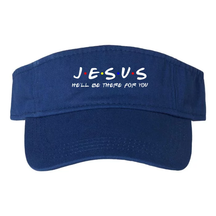 Jesus Hell Be There For You Gift Christian Gift Valucap Bio-Washed Visor