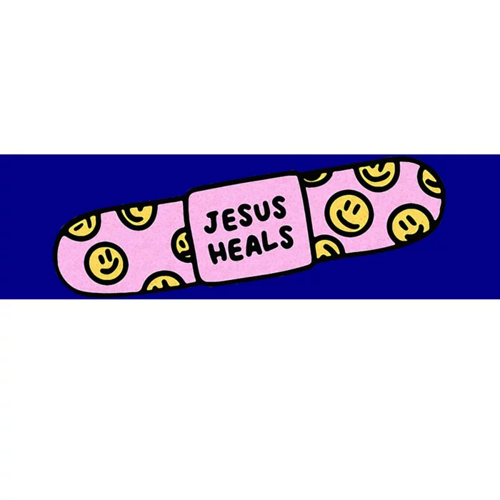 Jesus heal Christian Faith Healer Healing Bumper Sticker