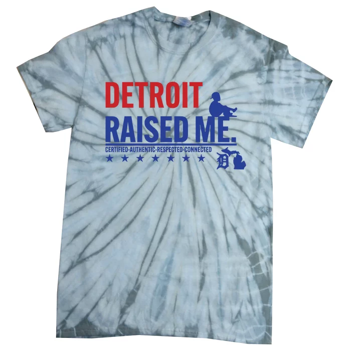 Jemele Hill Detroit Raised Me Certified Respected Connected New Tie-Dye T-Shirt