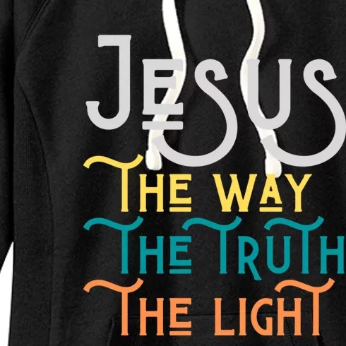 Jesus Happy Easter Family Mom Dad Meaningful Gift Women's Fleece Hoodie