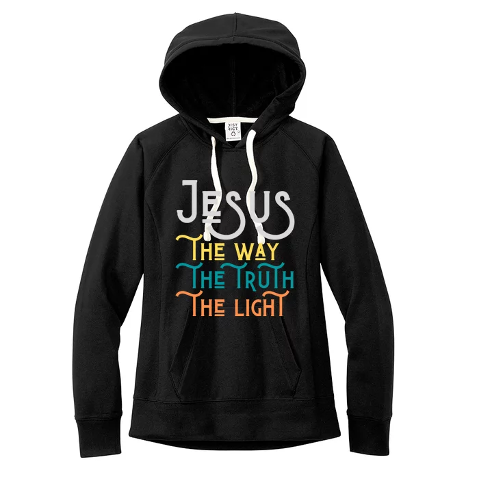 Jesus Happy Easter Family Mom Dad Meaningful Gift Women's Fleece Hoodie